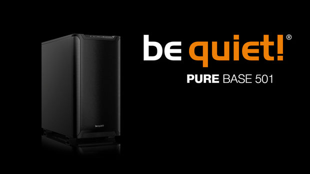 be quiet! Pure Base 501 - Banner
