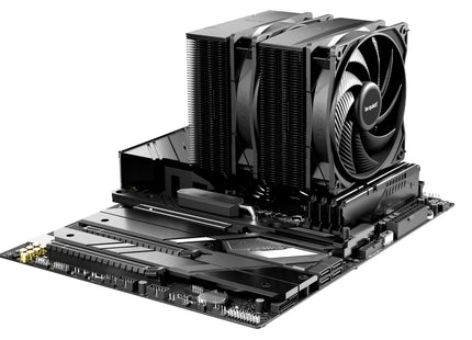 be quiet! Pure Rock Pro 3 Black - Gemonteerd op moederbord