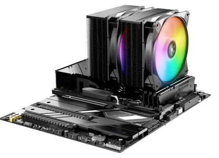 be quiet! Pure Rock Pro 3 LX - Gemonteerd op moederbord