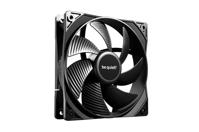 be quiet! Pure Wings 3 120mm PWM Black - Vooraanzicht