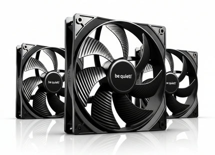 be quiet! Pure Wings 3 140mm PWM Black Triple Pack - Vooraanzicht