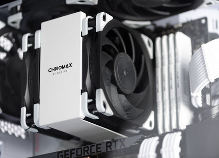 Noctua NF-A12x25 PWM chromax.black.swap Ventilator